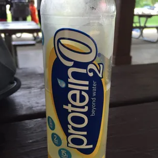 Quenching thirst after long ride