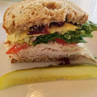 Half of Gouda Sandwitch...its huge