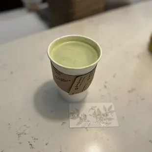 Matcha latte