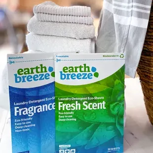 Earth Breeze Laundry Detergent Eco-Sheets