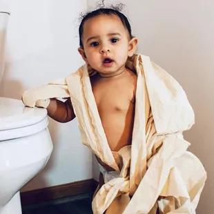 Our bamboo toilet tissue from Leafy is sustainable, septic-safe, and a portion of each sale benefits underserved communities.