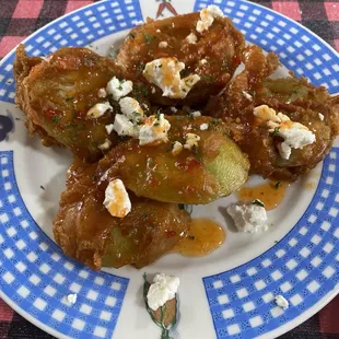 Fried green tomatoes