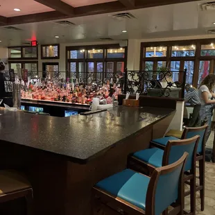 Bar area