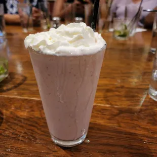 Strawberry milkshake