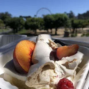 Tres leches slice for 2