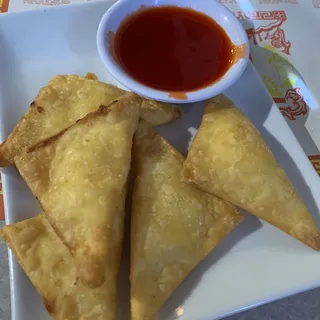 Fried Crab Rangoon ( 6 Pc)