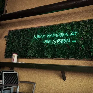 what happens at the green