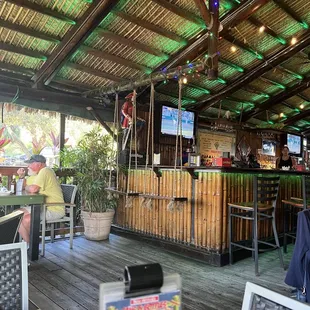 tacos, outside