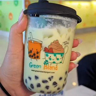 Honeydew Boba