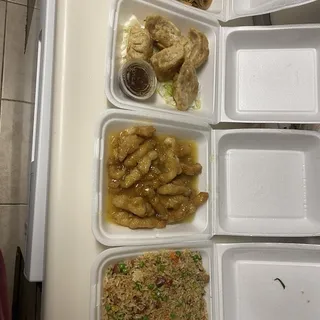 Chicken with Orange Peel