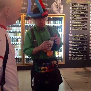 Balloon art at Arizona Beer House March 22, 2016