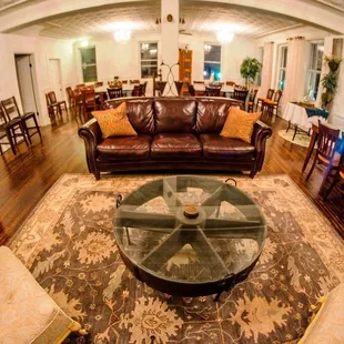 Upstairs room for events!