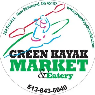 Green Kayak Market &amp; Eatery Logo