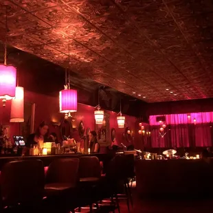 Inside the Green Lady Lounge