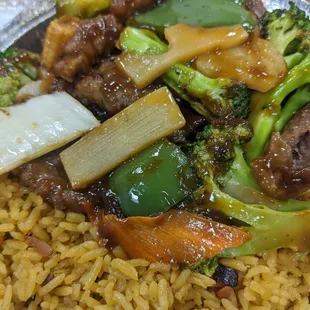 Hunan Beef lunch special