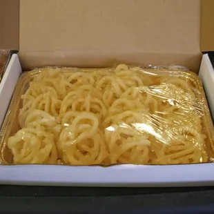 a box of onion rings