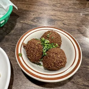 a plate of fried food