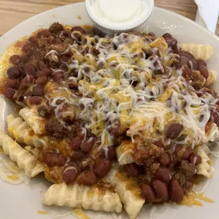 Chili cheese fries