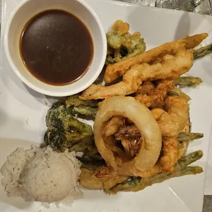 Shrimp Tempura Dinner