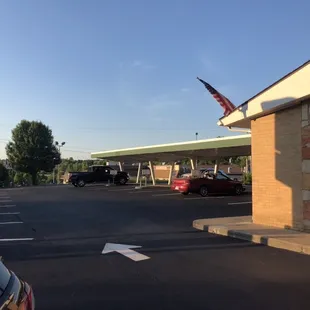 Drive in area