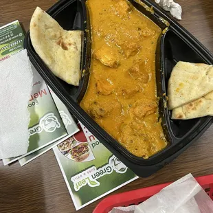Chicken Tikka Masala with Naan
