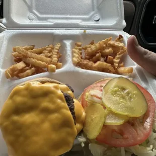 Double burger