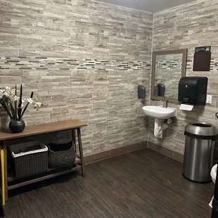 One of the nicest bathrooms ever.