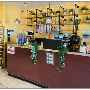 Order Counter/Check-In.