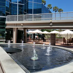 The deli...and patio.