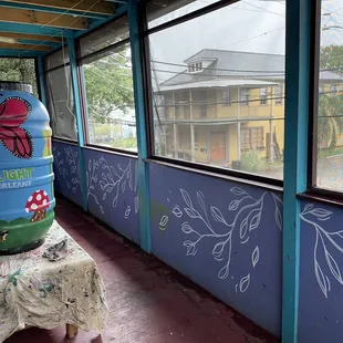 Reorganizing the upstairs studio