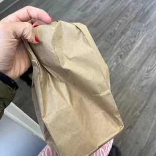 My sandwich inside lol