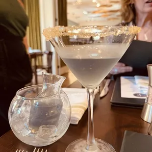 Lavender martini