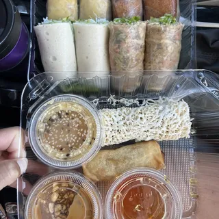 A2. Green Lotus Rolls Sample