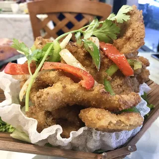 A10. Crispy Seasoning Oyster Mushroom