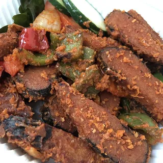 F6. Sautee Crunchy Fish with Lemongrass & Pepper