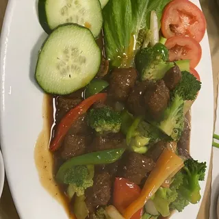 F12. Sautee Beef with Broccoli
