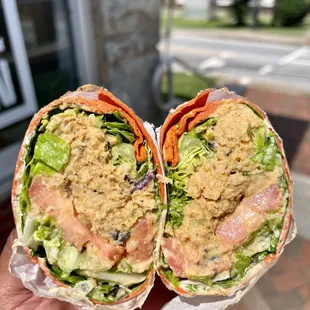 Vegan Tuna Wrap