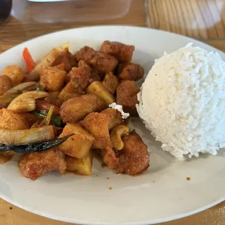 Cashew Chicken.