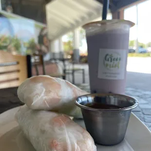 SUMMER ROLLS Slushy Taro