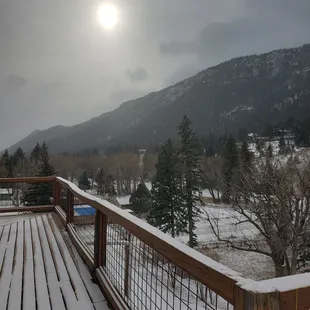 Beautiful view from our room.