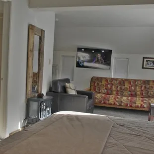 Our penthouse suite that sleeps 4