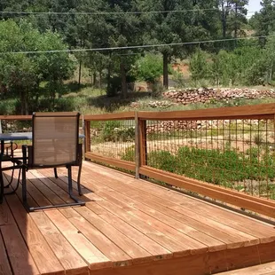 Seating area for one of the rooms.