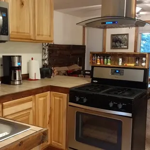 Our deluxe king suite kitchen