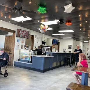 Bar area