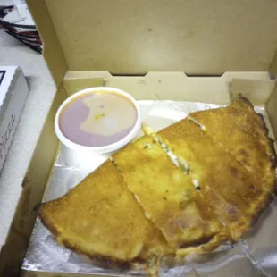 Vegetable calzone