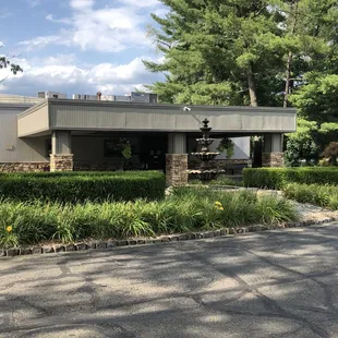 Clubhouse And Fountain