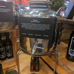 a coffee pot on a wooden table