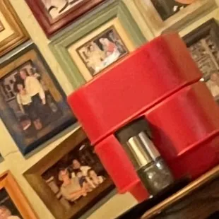 This table was next to us. How are you going to invite guests into your restaurant when the tables look like this?!?!?
