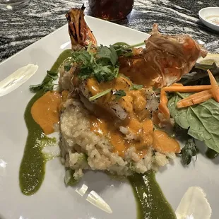 Grilled Lobster Risotto