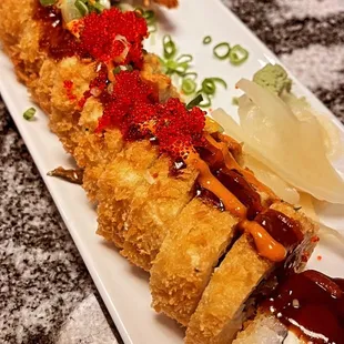 Crispy Salmon Roll